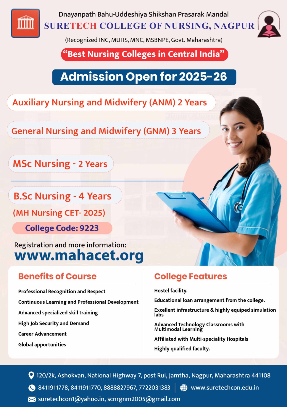 bsc nursing colleges near me